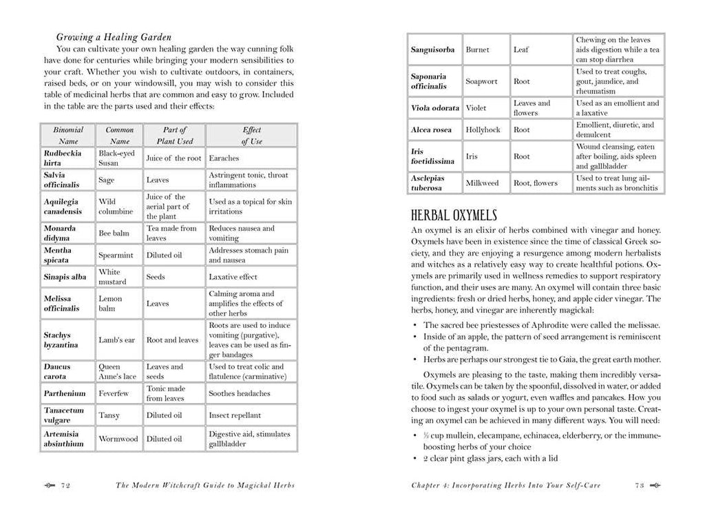 Modern Witchcraft Guide to Magickal Herbs by Judy Ann Nock: Hardcover; 240 pages / English