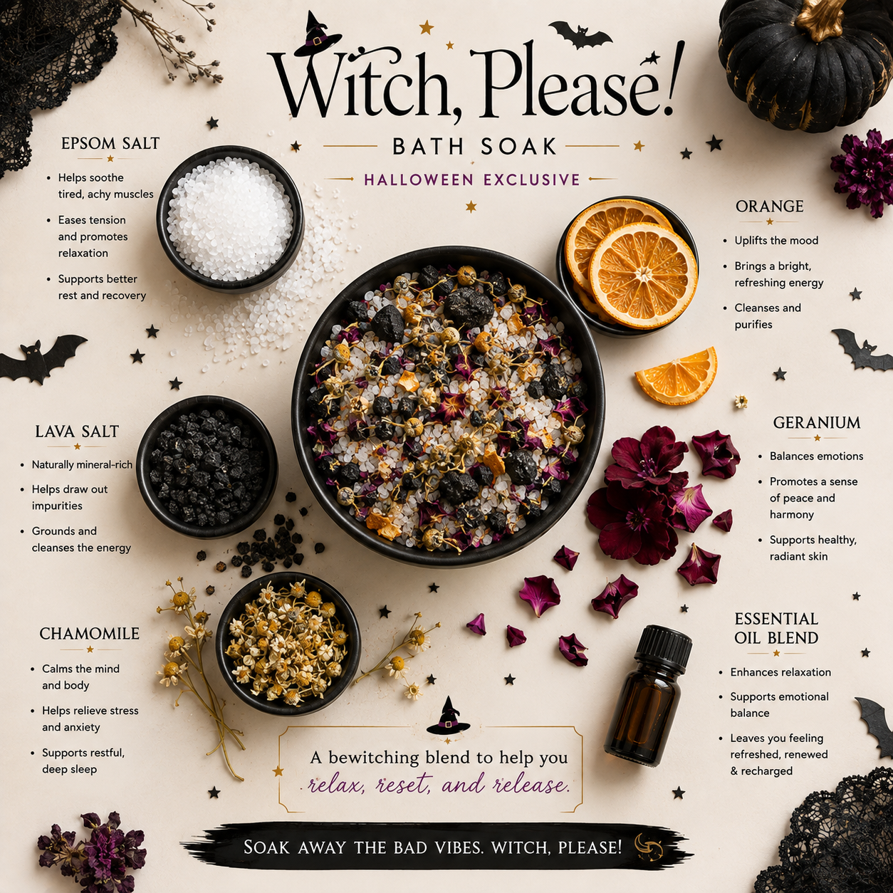 Witch, Please! Bath Soak Halloween Exclusive