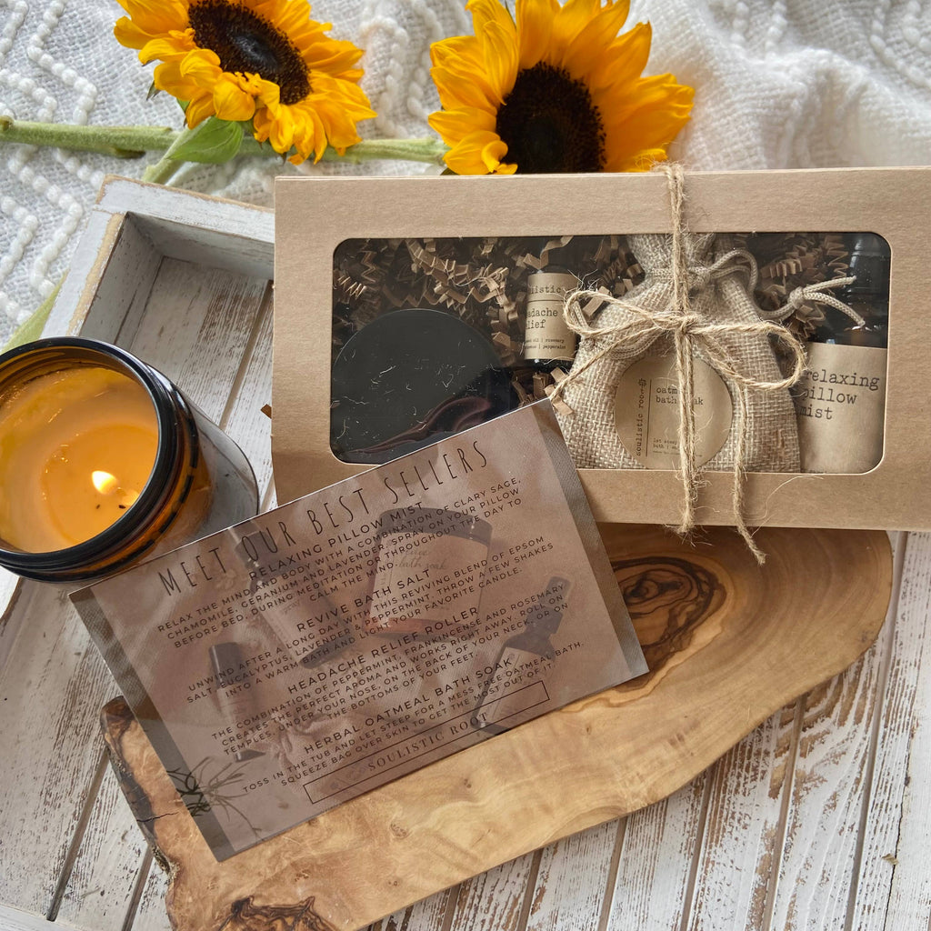Self Care Gift Set – Travel Size Wellness Box