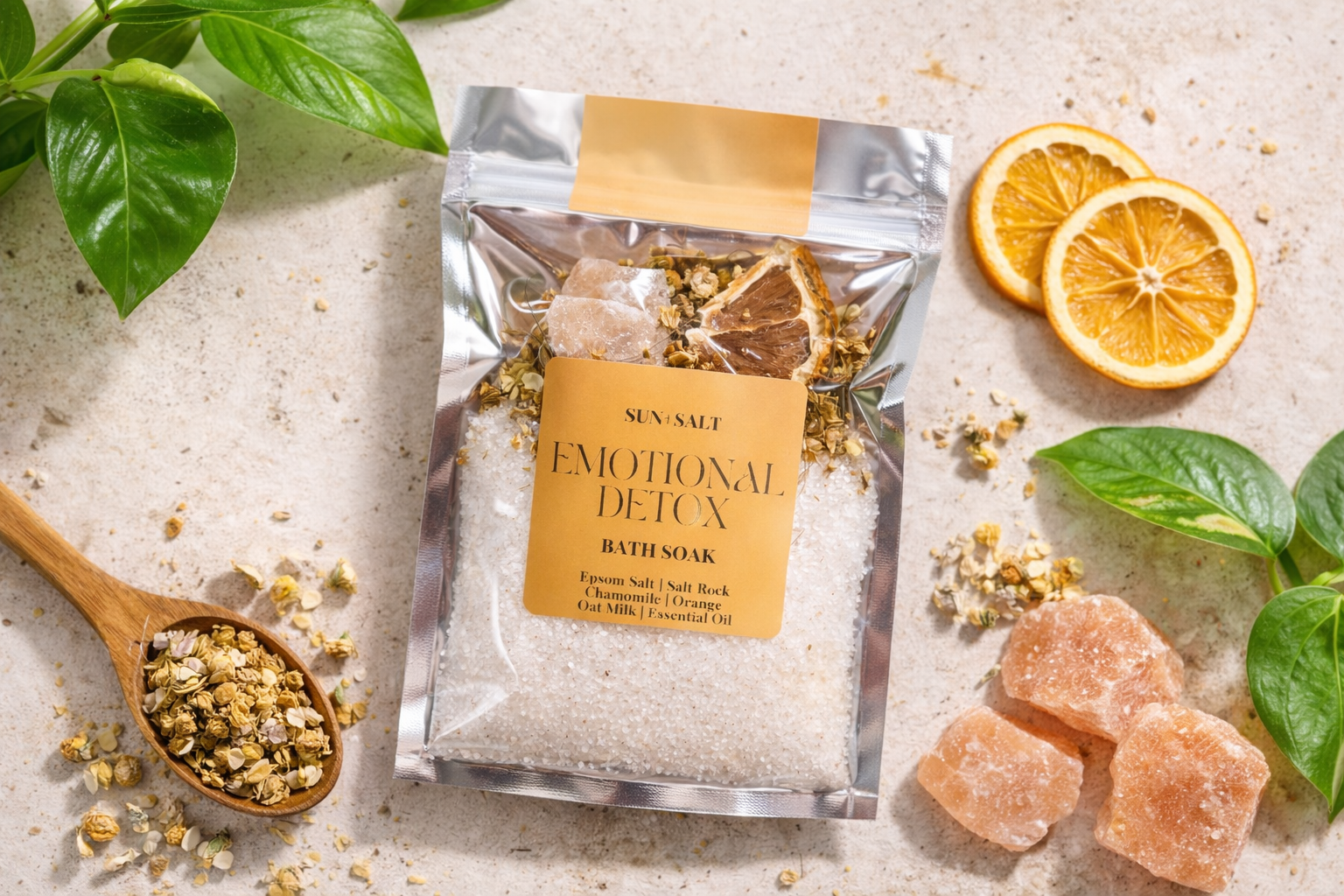Emotional Detox Bath Soak — Single Use
