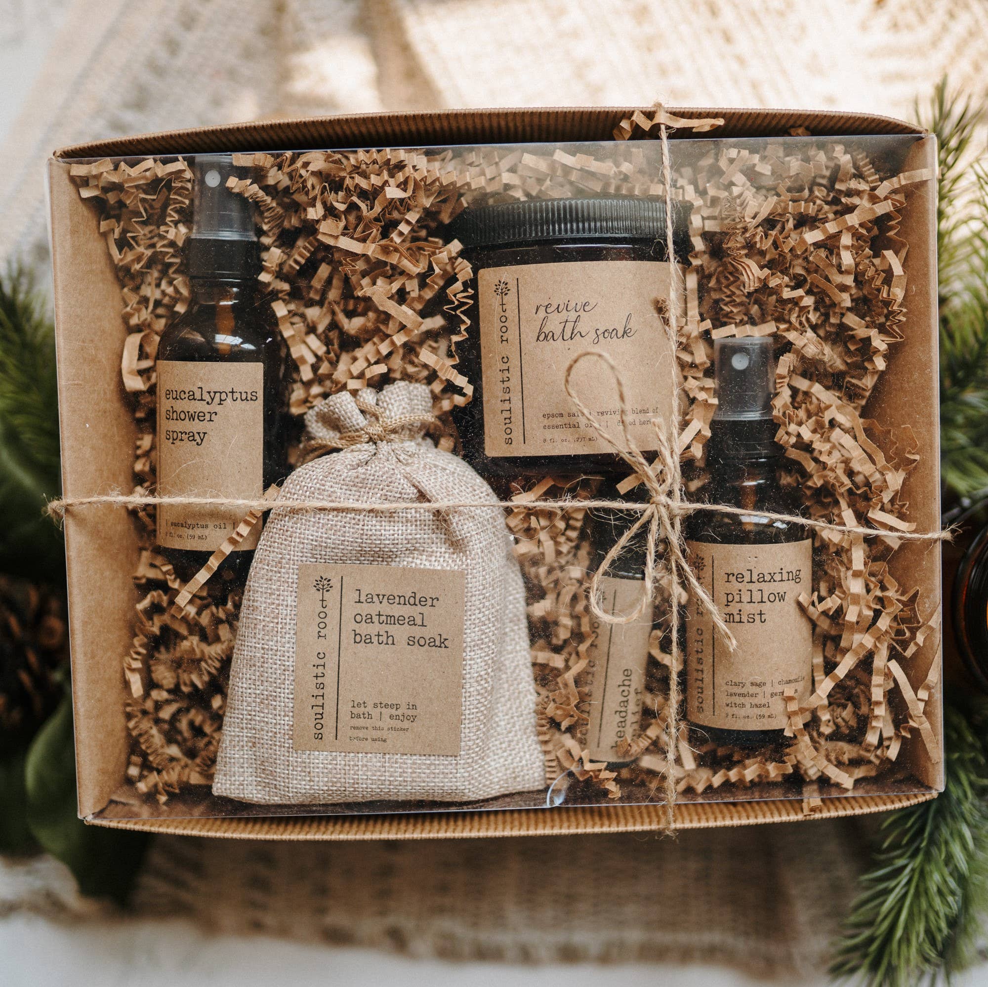 Spa Gift Set | Wellness + Relaxing Self Care Gift for Women