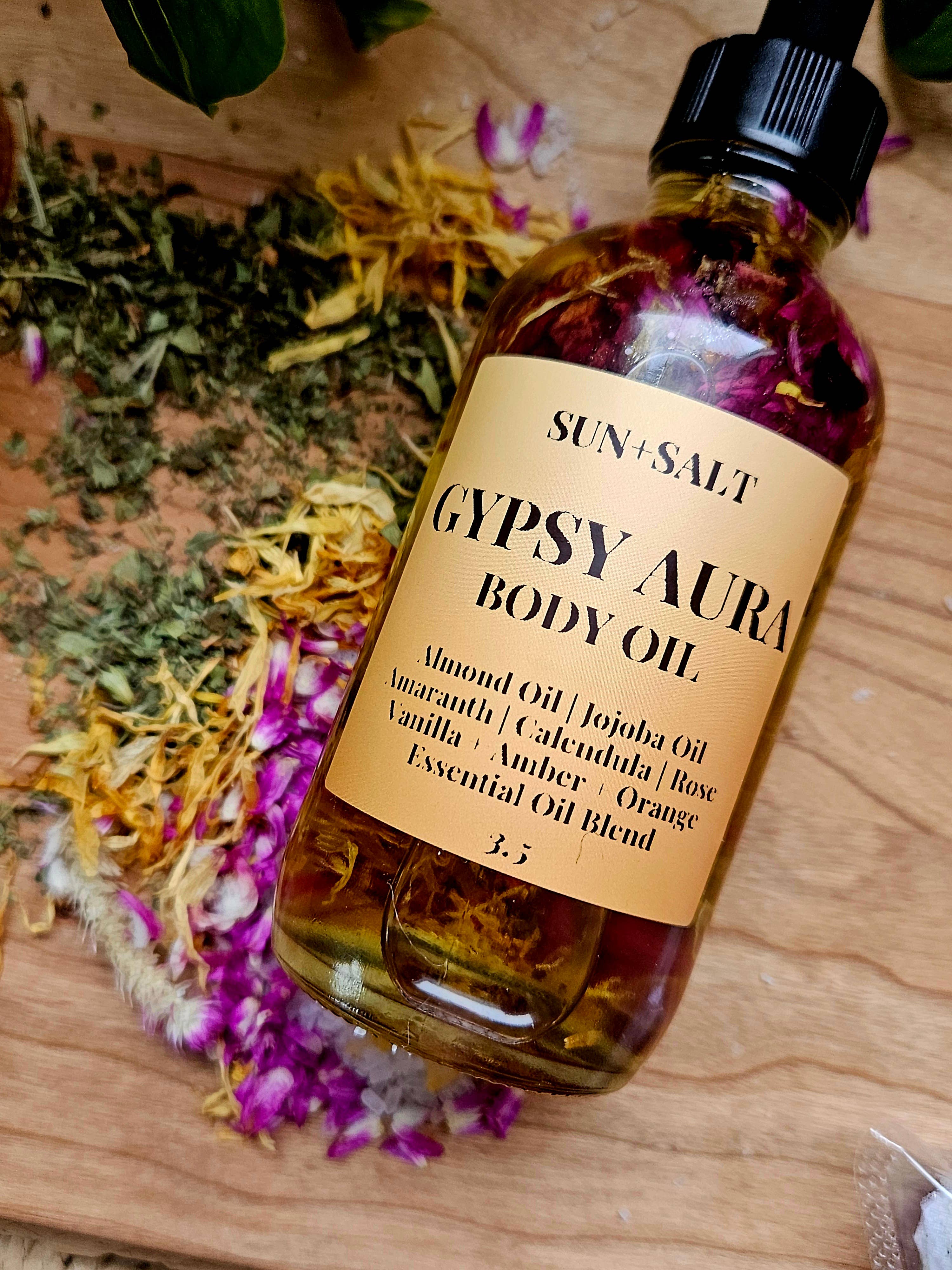 GYPSY AURA BODY OIL | FALL SKINCARE | FLORAL