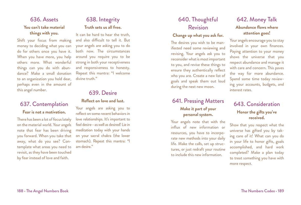 Angel Numbers Book by Mystic Michaela: Hardcover; 288 pages / English
