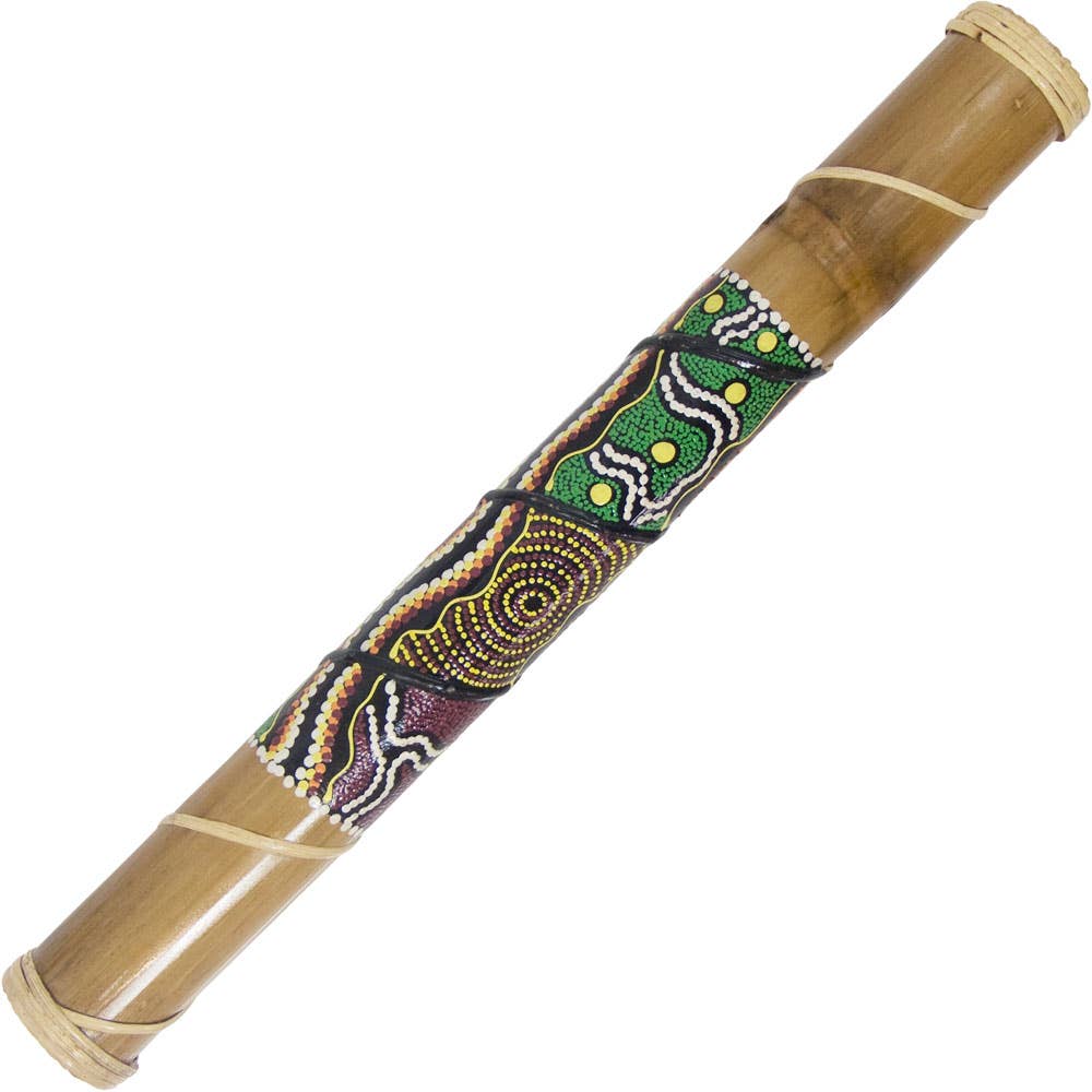 Rainstick Large Dot Painted (Each)