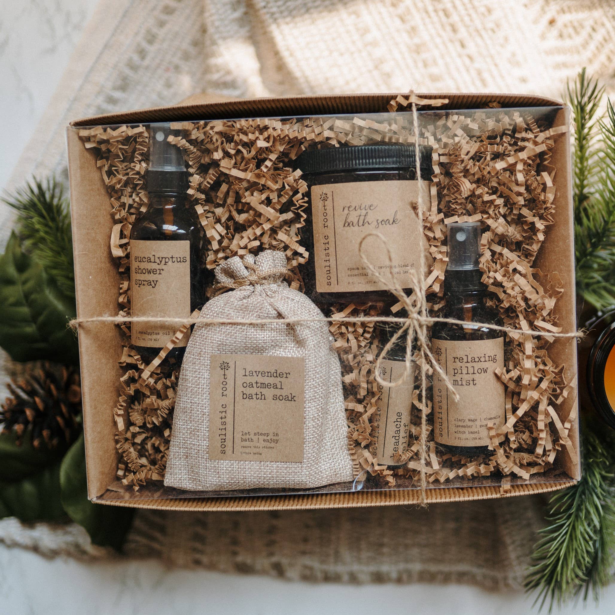 Spa Gift Set | Wellness + Relaxing Self Care Gift for Women