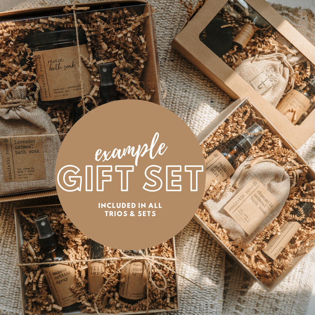 Rose & Eucalyptus Self Care Gift Box – Spa Set