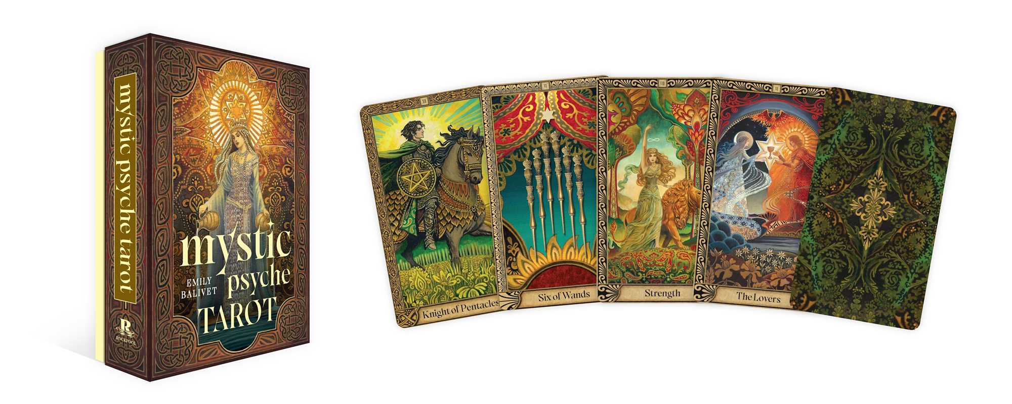 Mystic Psyche Tarot by Emily Balivet: Flashcards; 176 pages / English