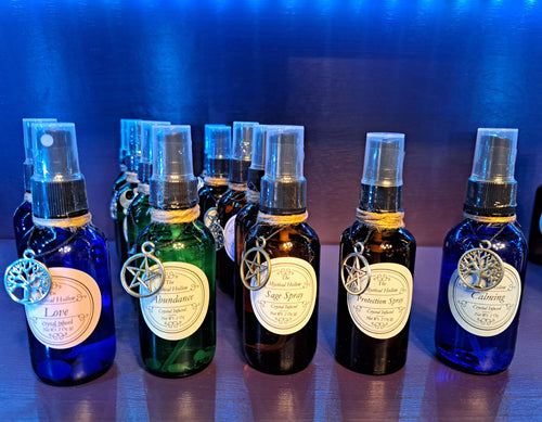 "Sage" Crystal Infused Room Mist